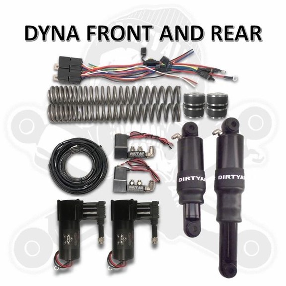 DIRTY AIR USA DIRTY AIR Front and Rear DYNA Air Suspension System